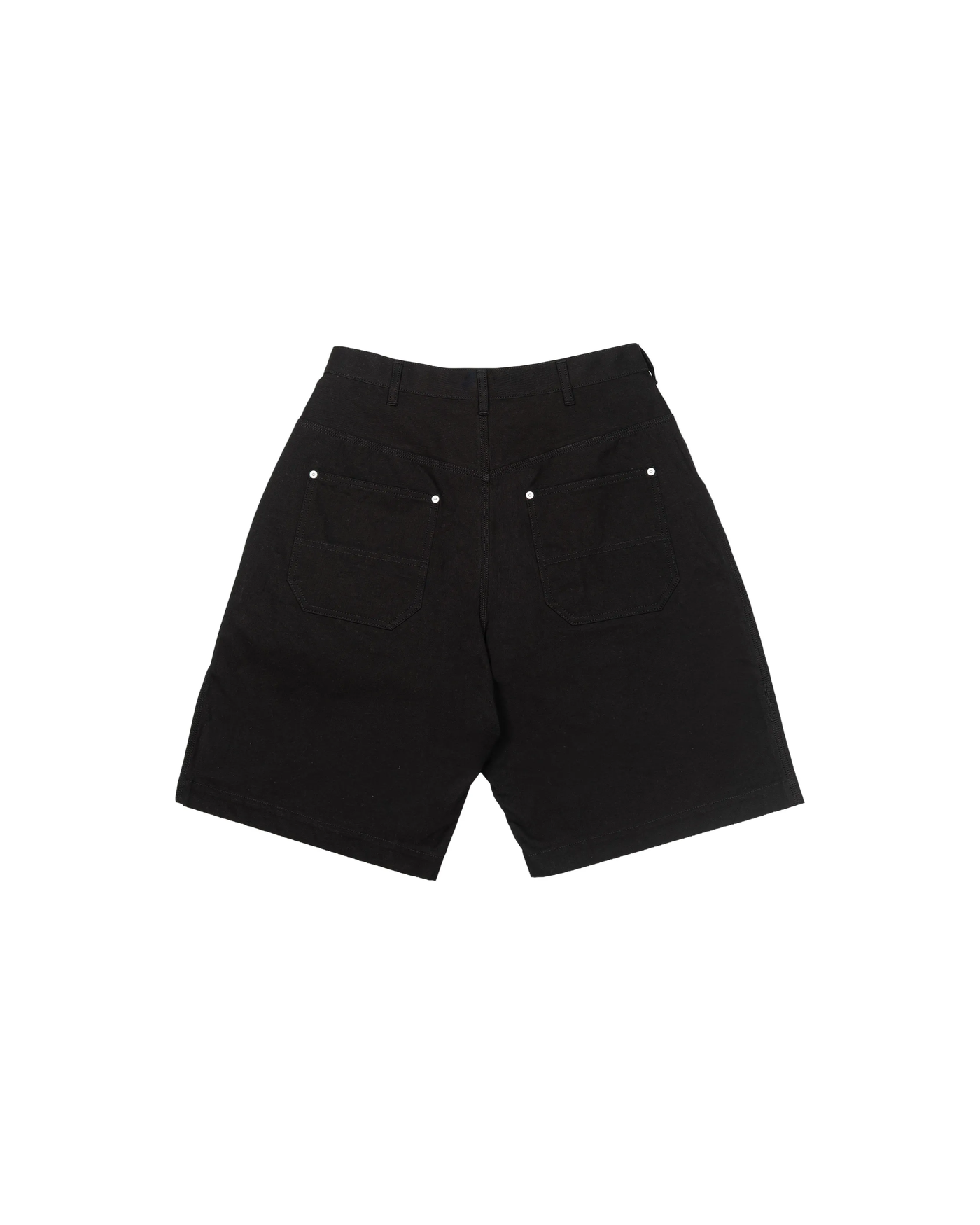 Short Comme des Garçons Homme P028 noir dos avec poches plaquées