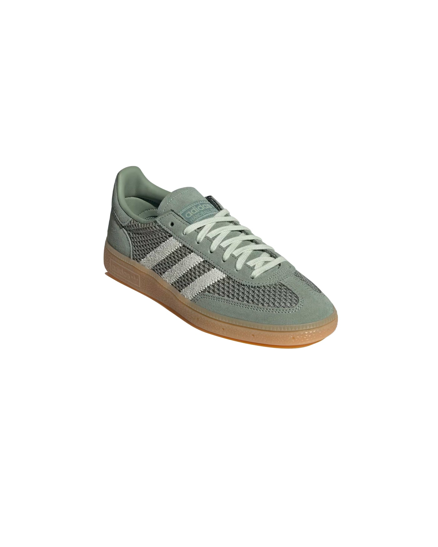 Sneakers Adidas Handball Spezial W vert sauge semelle gomme face