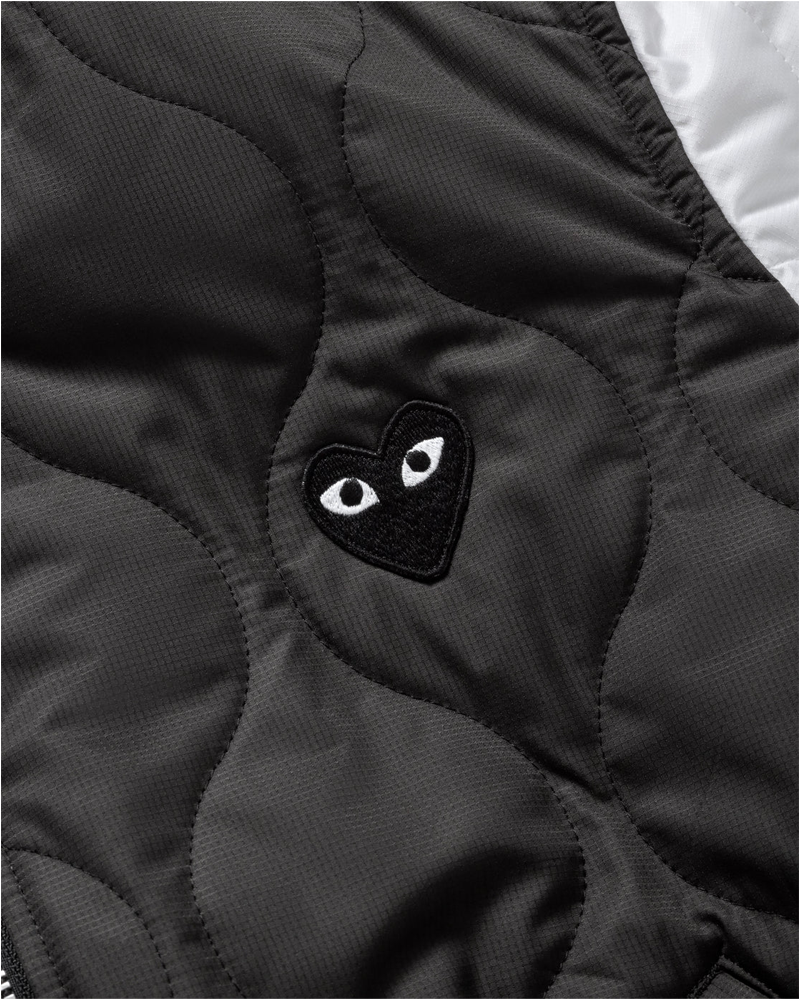 JACKET LOGO PRINT BLACK BLACKXWHITE
