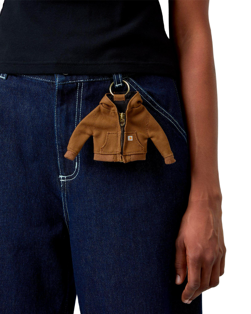 MINI ACTIVE JACKET KEYCHAIN HAMILTON BROWN