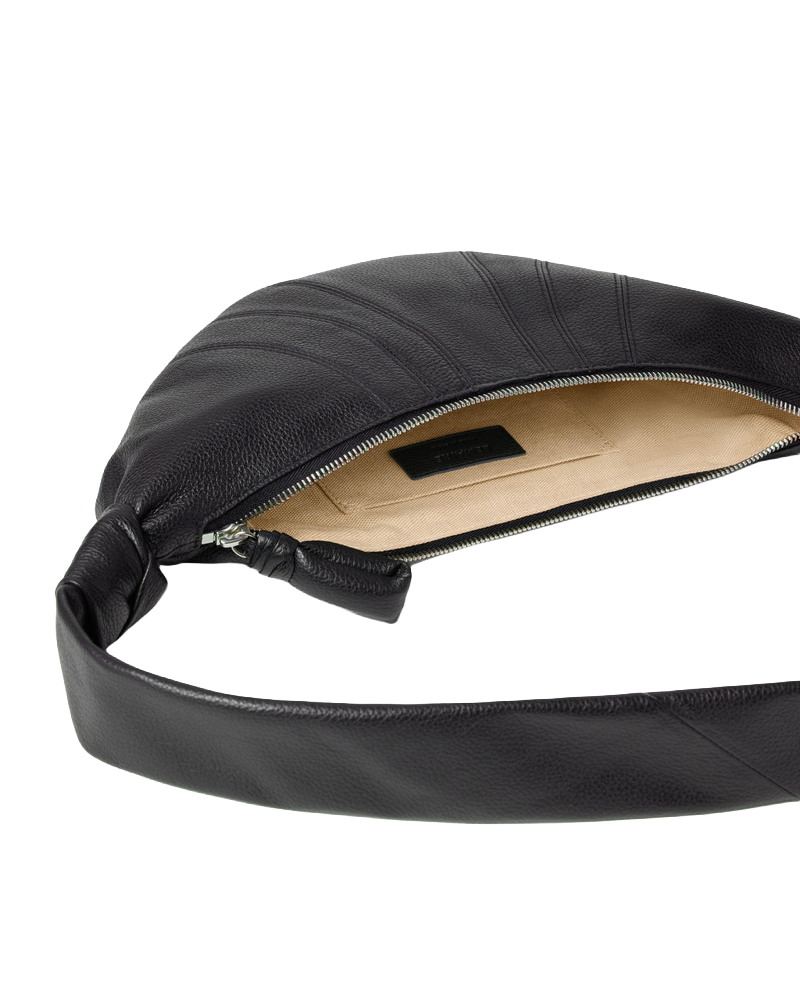 SMALL CROISSANT BAG BLACK