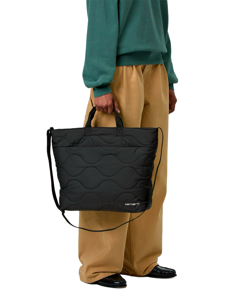 SKYE TOTE BAG BLACK / WAX