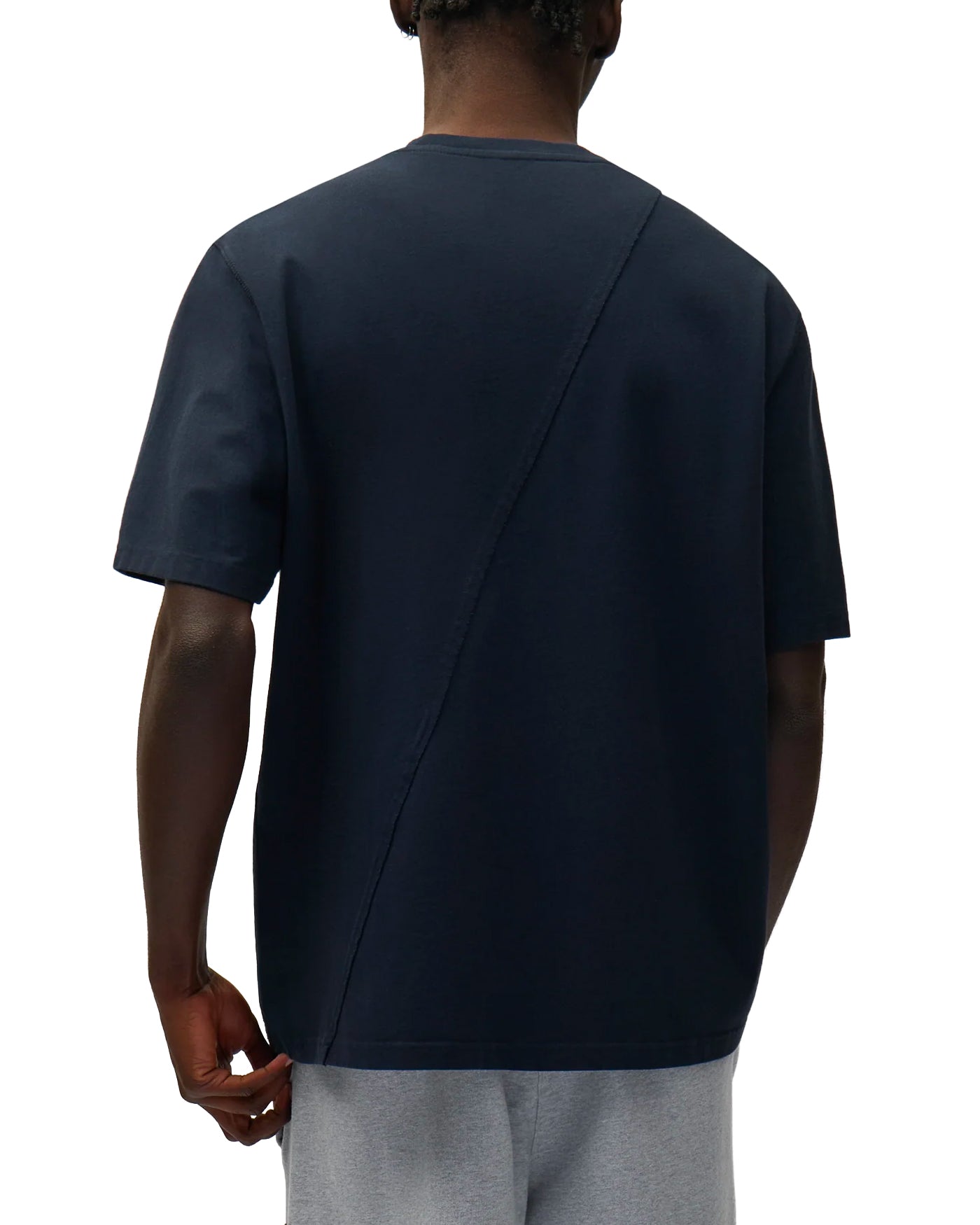 T-shirt Arte Antwerp Circle Logo navy manches courtes col rond dos