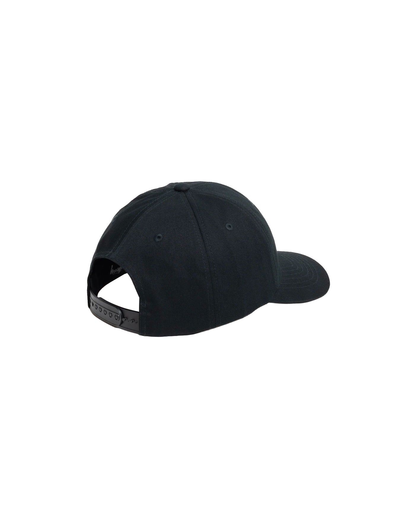 Casquette Stüssy Low Pro Chenille Shadow noire logo S beige dos