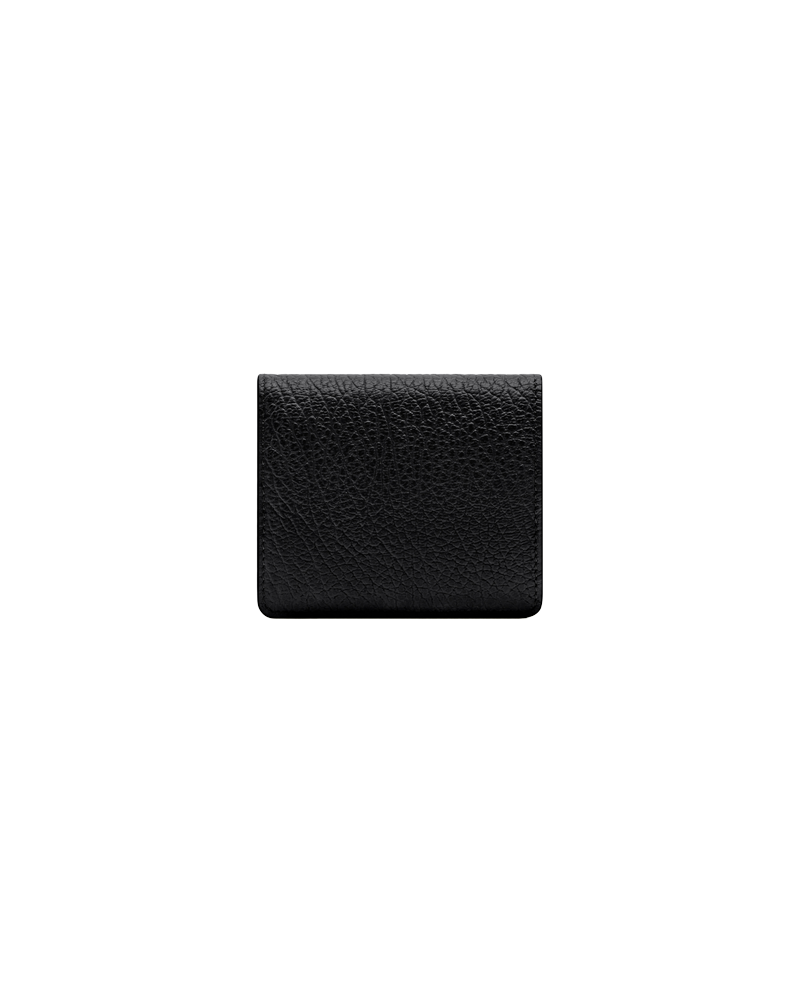 FOUR STITCHES POCKET CARDHOLDER BLACK