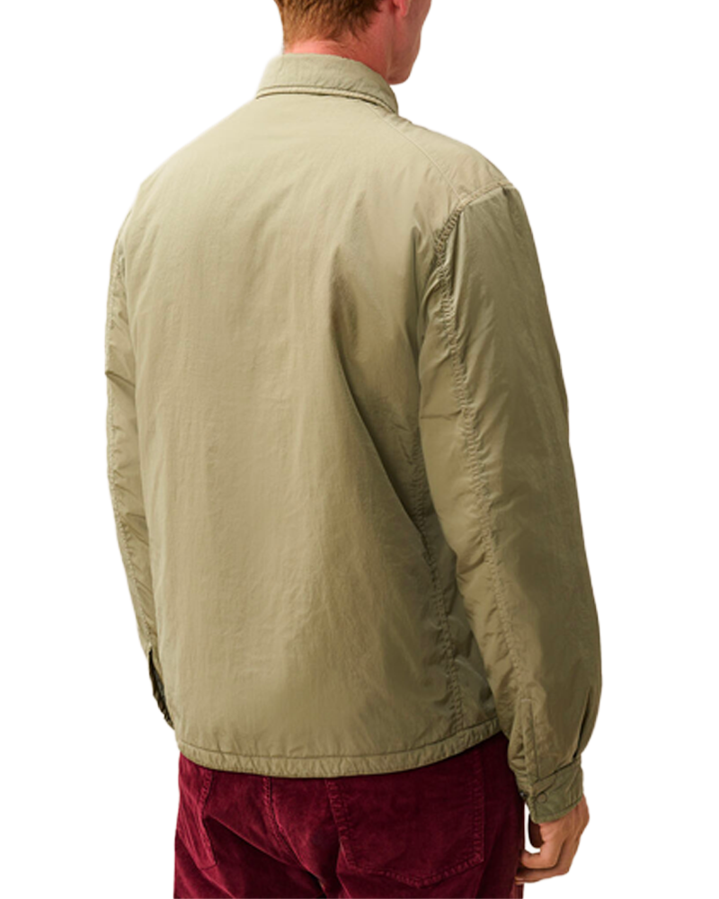Surchemise C.P. Company coloris Fallen Rock — détail