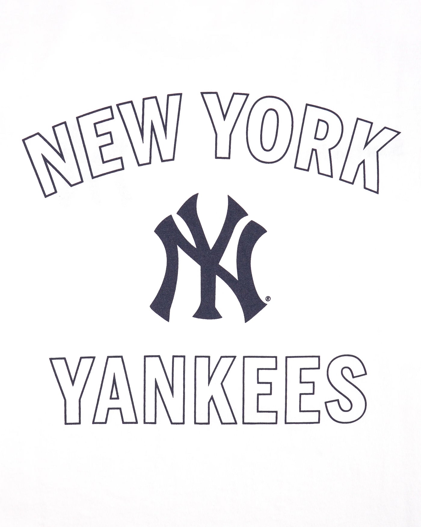 T-SHIRT YANKEES ARCH DARK WHITE