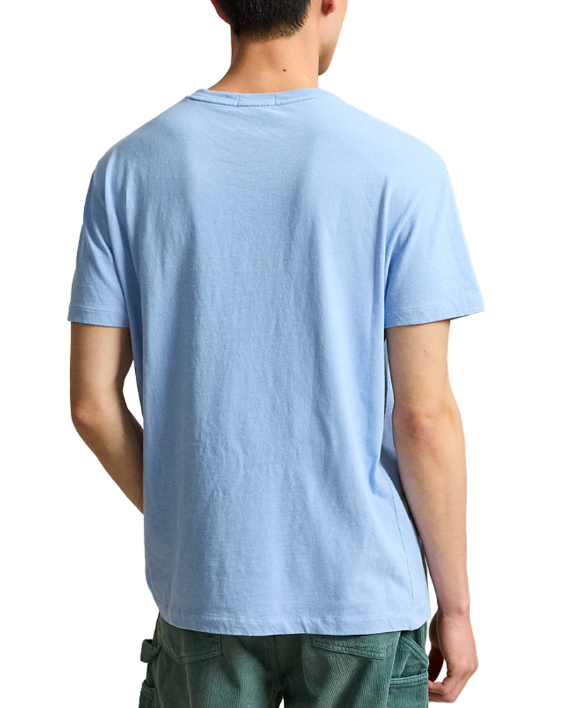 KNIT-T-SHIRT CHAMBRAY BLUE