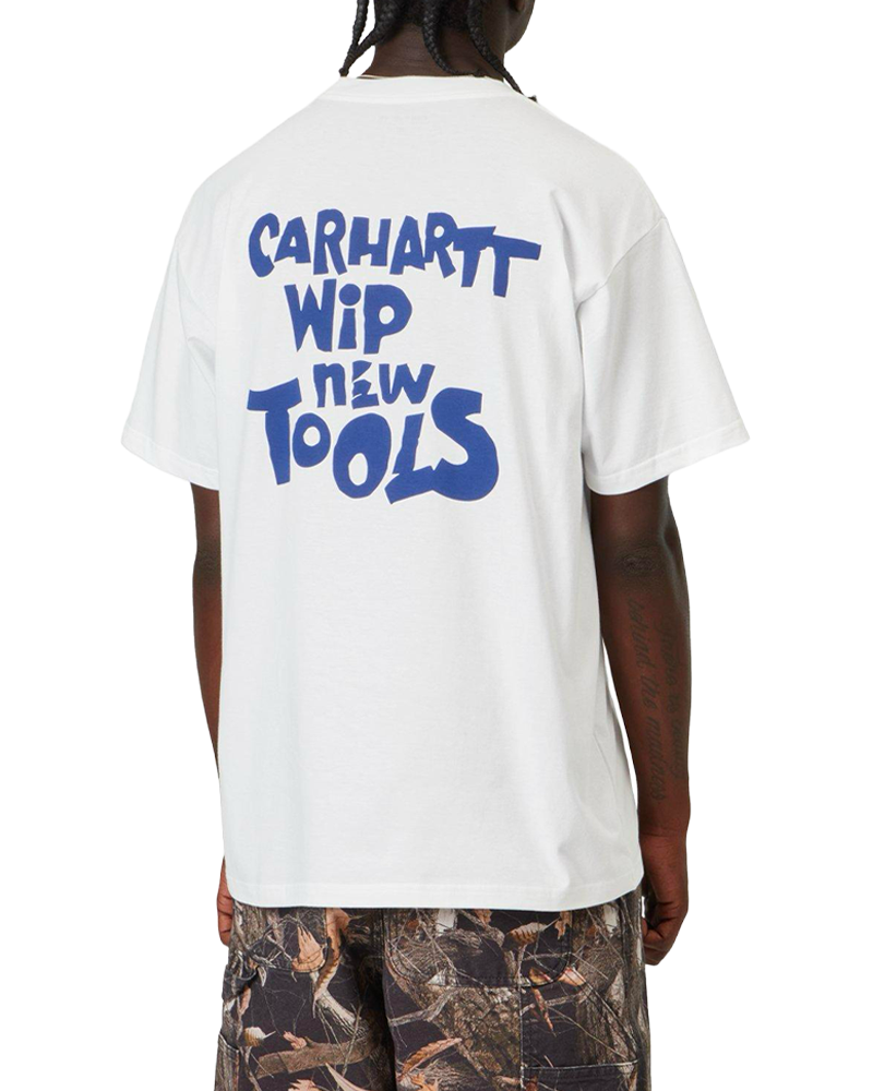 S/S CUTOUT T-SHIRT WHITE