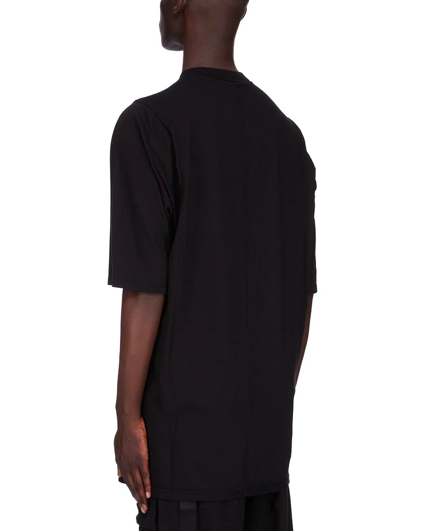 T-shirt oversize Rick Owens DRKSHDW noir manches courtes dos