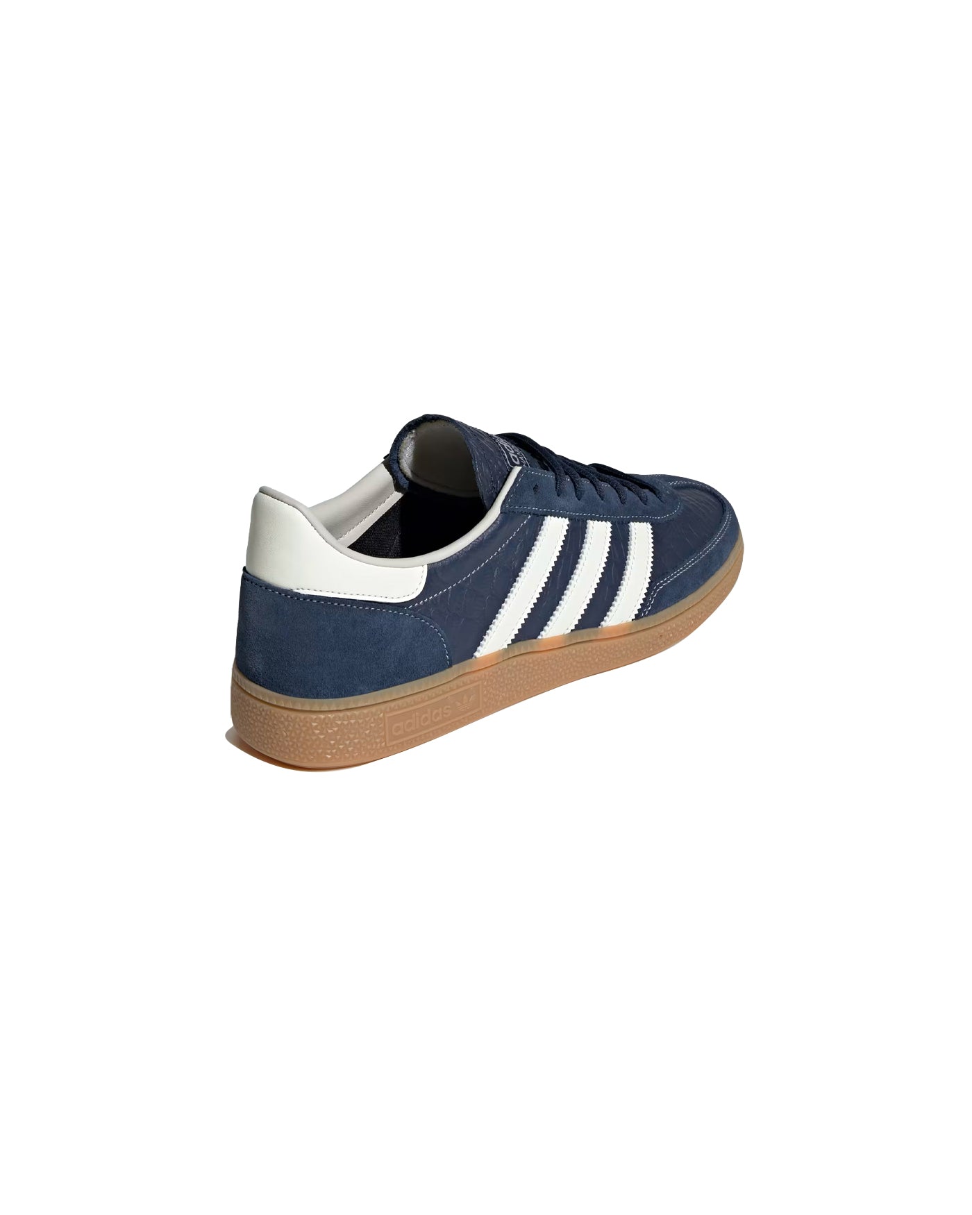 Sneakers Adidas Handball Spezial bleu indigo et crème semelle gum, dos