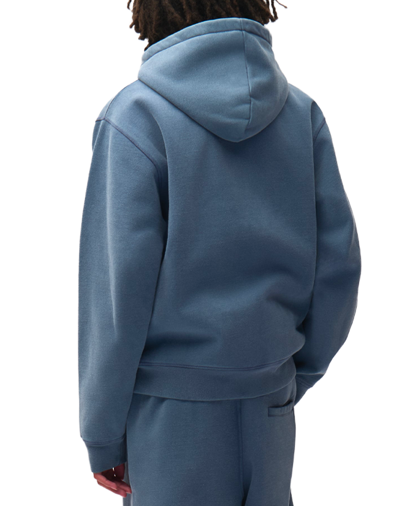 STENCIL SUNFADE ZIP HOODIE NAVY