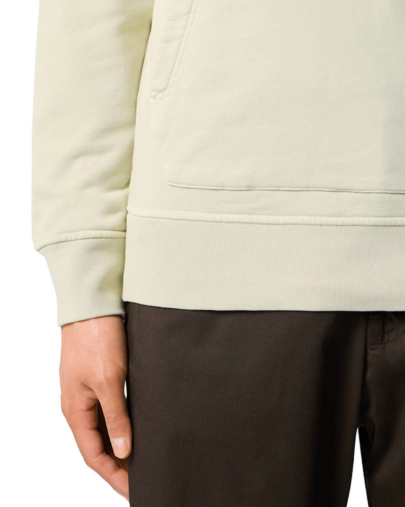 HOODIE SWEATER ORGANIC 6100061 V0095 ECRU