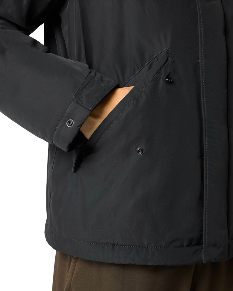 SHORT PARKA 4100010 S0A26 BLACK