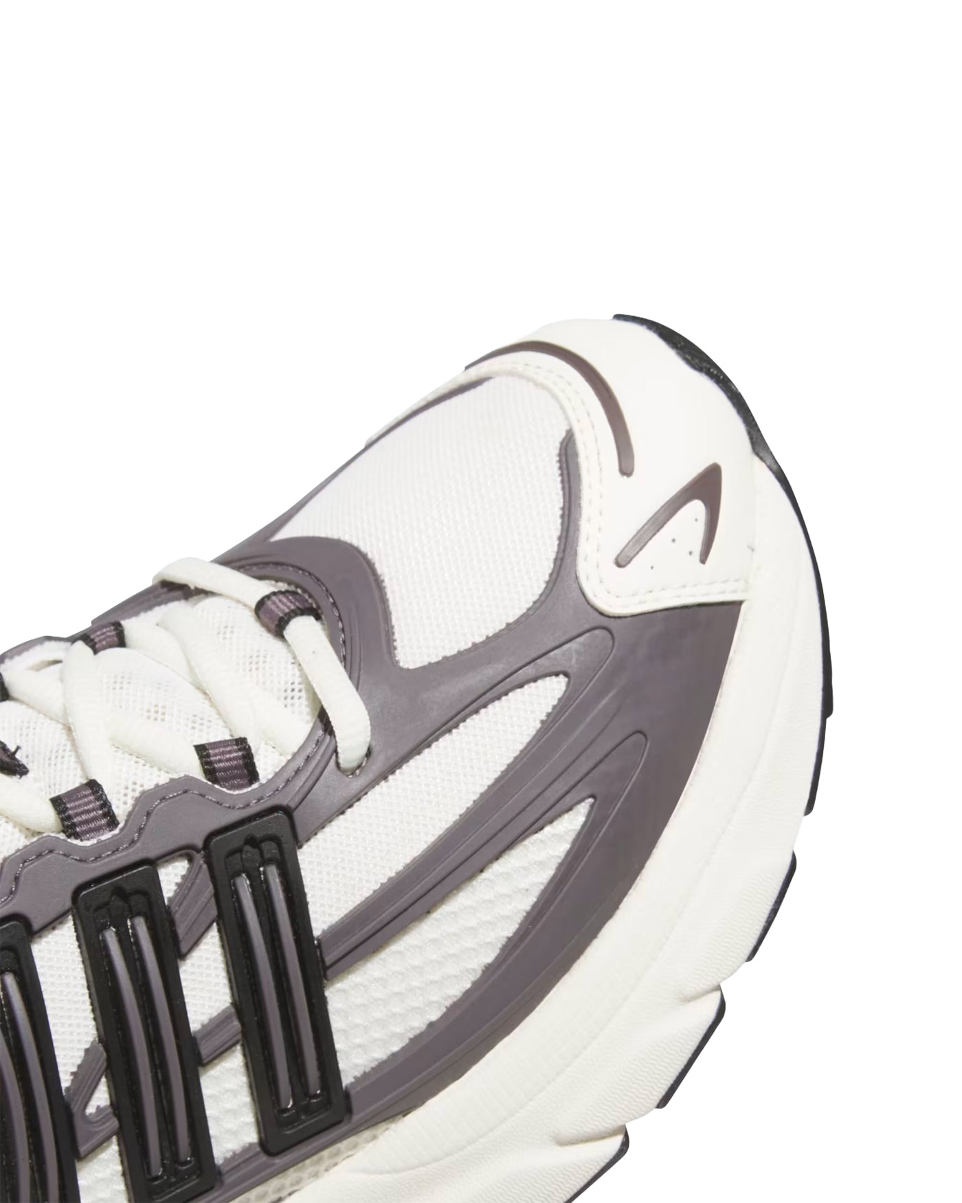Sneakers Adidas Adistar XLG 2.0 blanc gris et noir détail avant