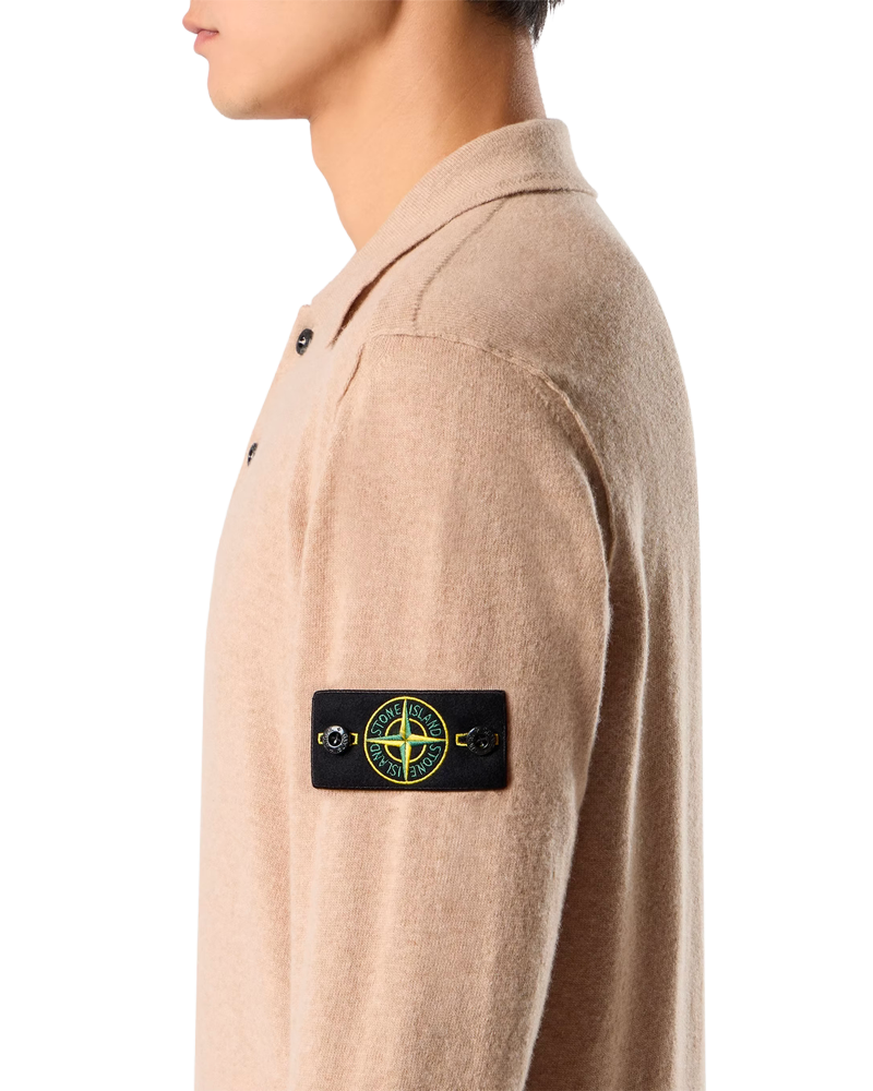 LS POLO 5100018 S00B4 MELANGE BISCUIT