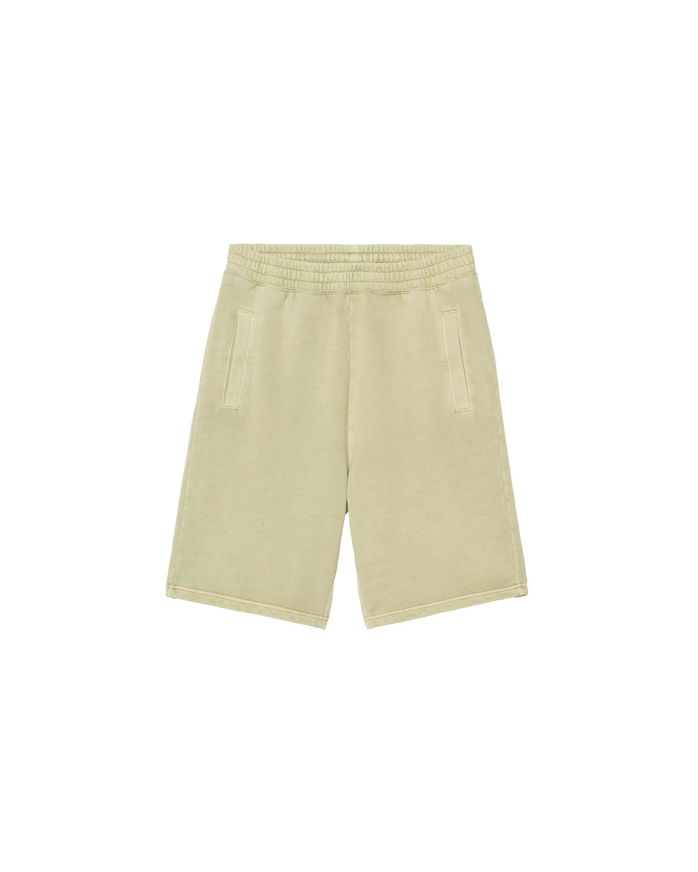 Short en molleton Carhartt WIP Nelson vert sage garment dyed face