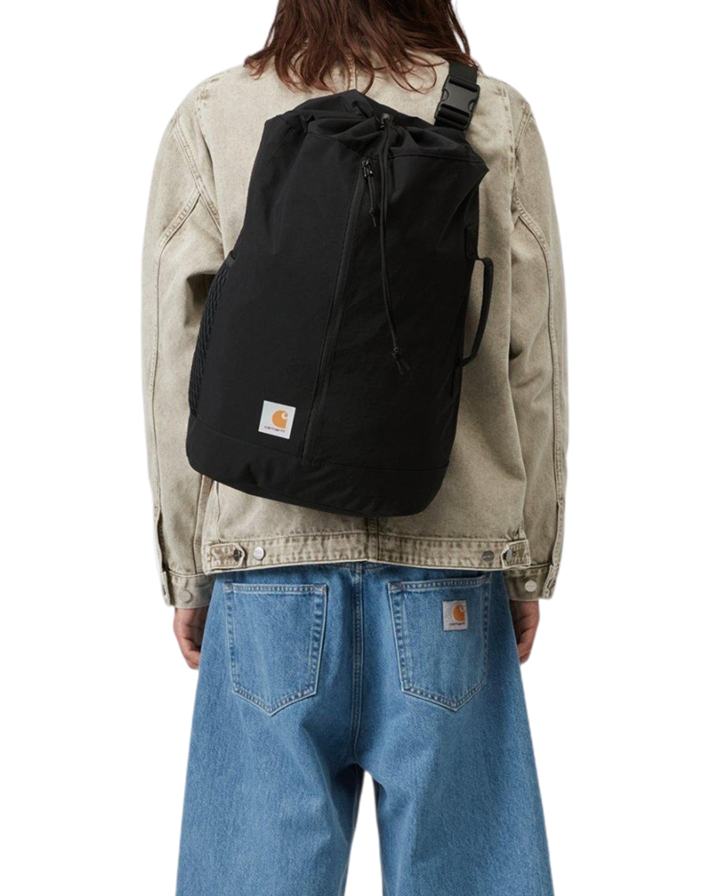 Détail de la matière du Egerton Crossbody Bag Black