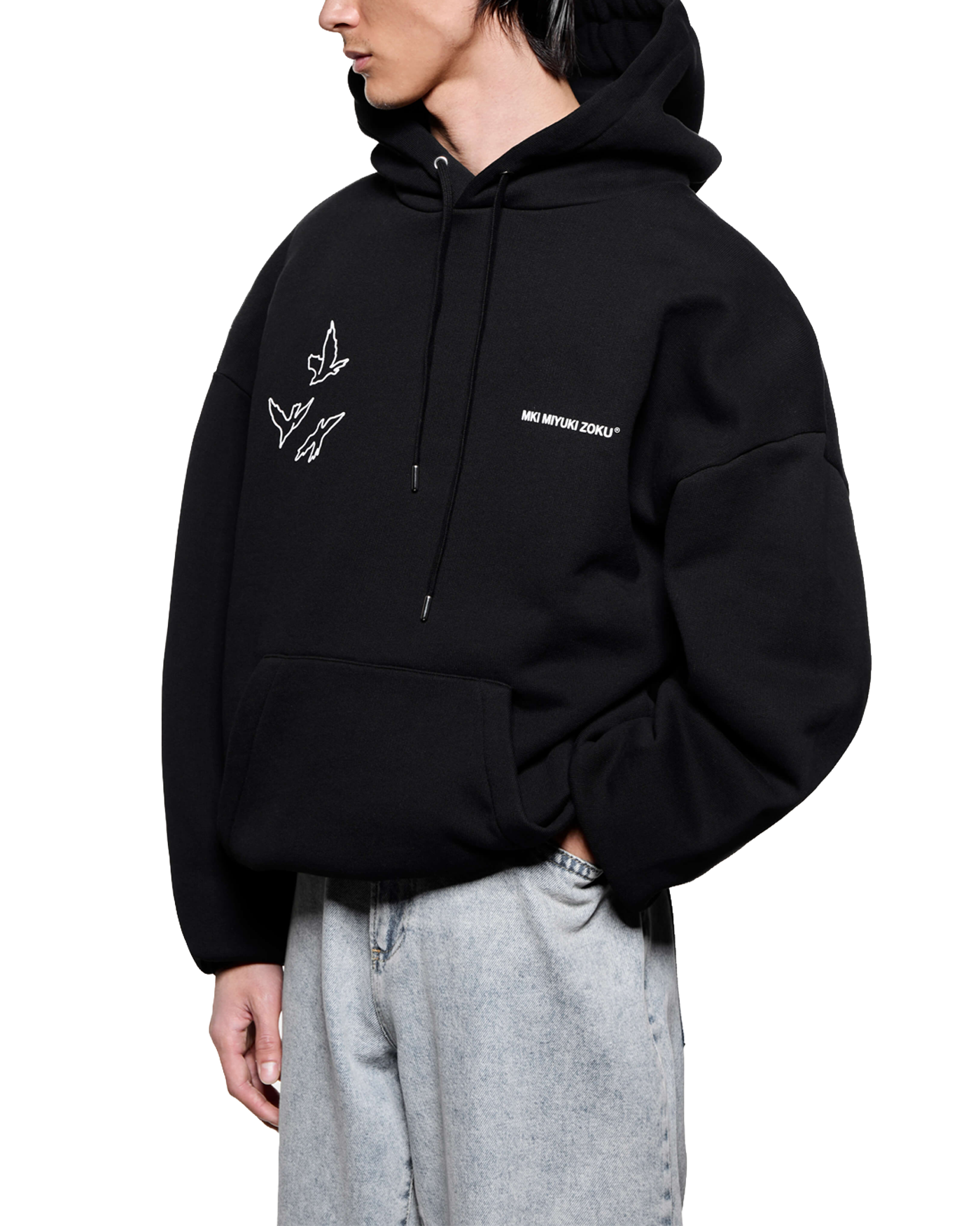 FLIGHT HOODY BLACK