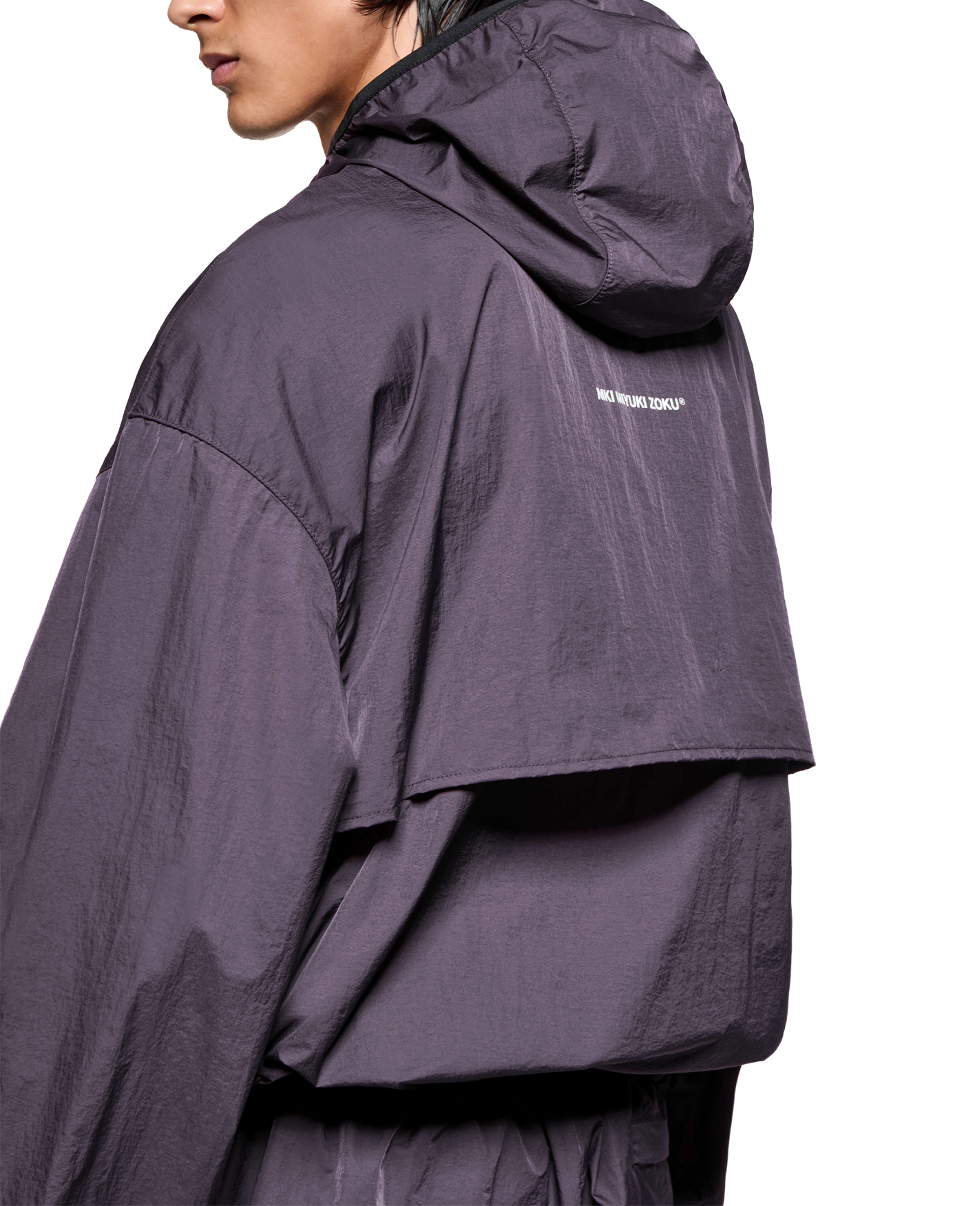 HYPERLIGHT HOODED WIND JACKET RAISIN