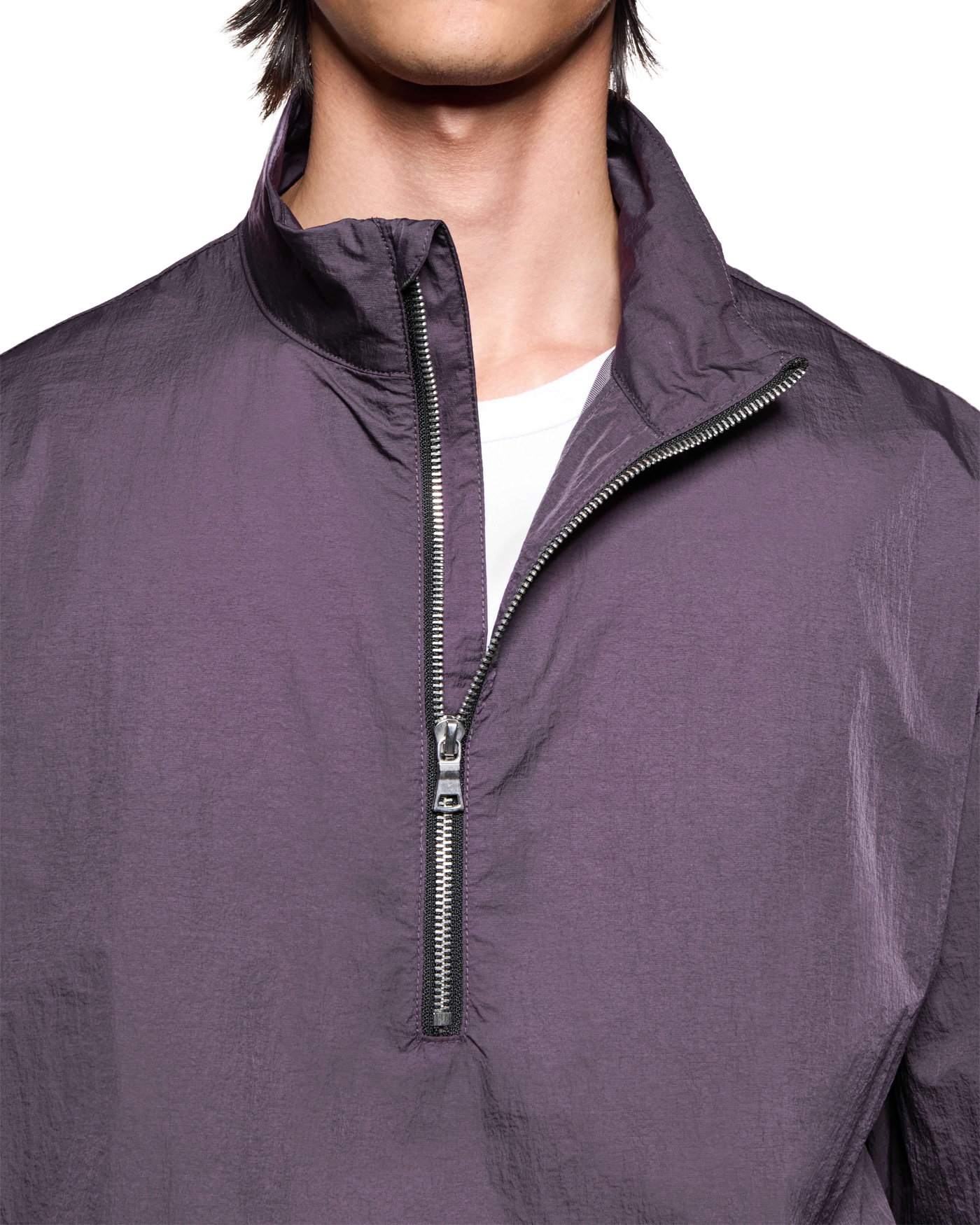 HYPERLIGHT WIND QUARTER ZIP RAISIN