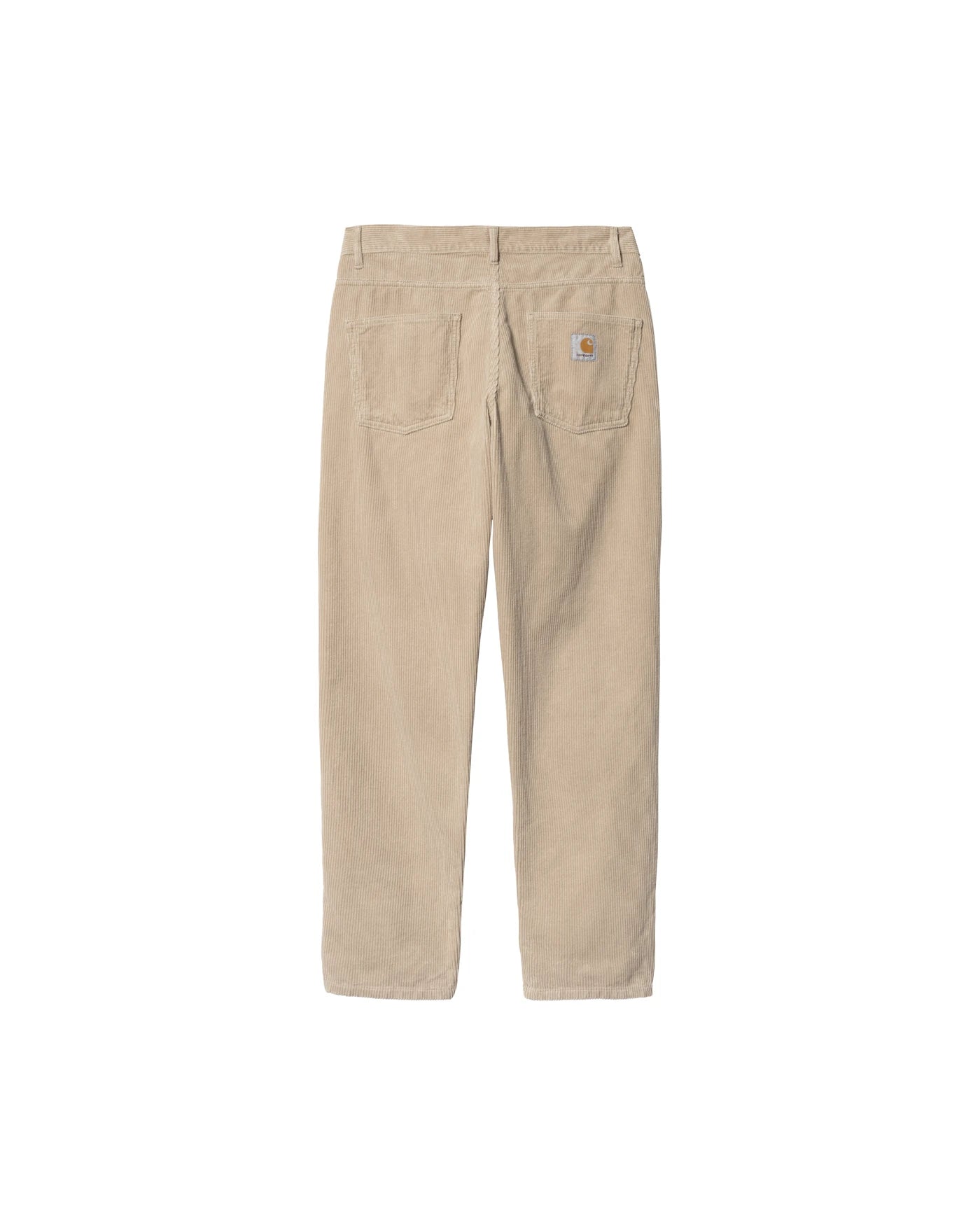 Pantalon Carhartt WIP Newel Pant coloris Wall rinsed no length, vue de dos