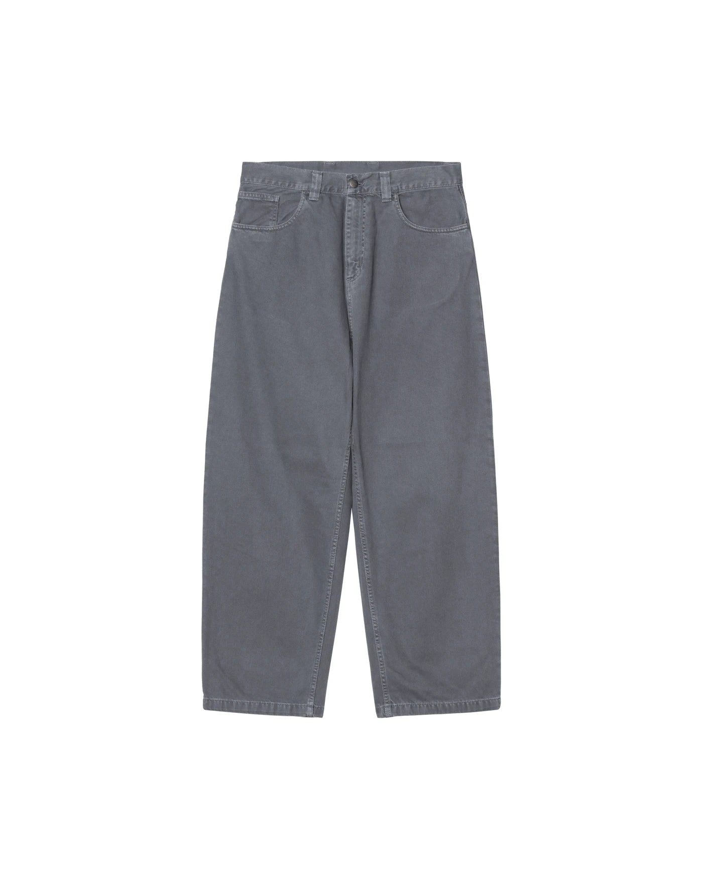 Pantalon Carhartt WIP Brandon Pant coloris Styx stone dyed, vue de face