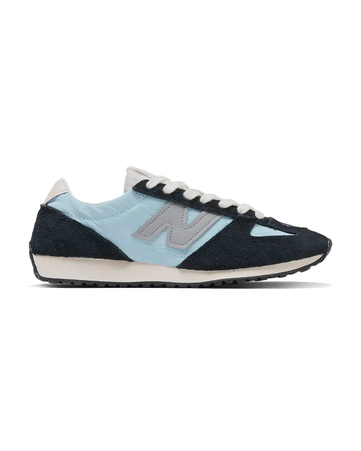 Sneakers New Balance 471 bleu clair et marine foncé profil droit