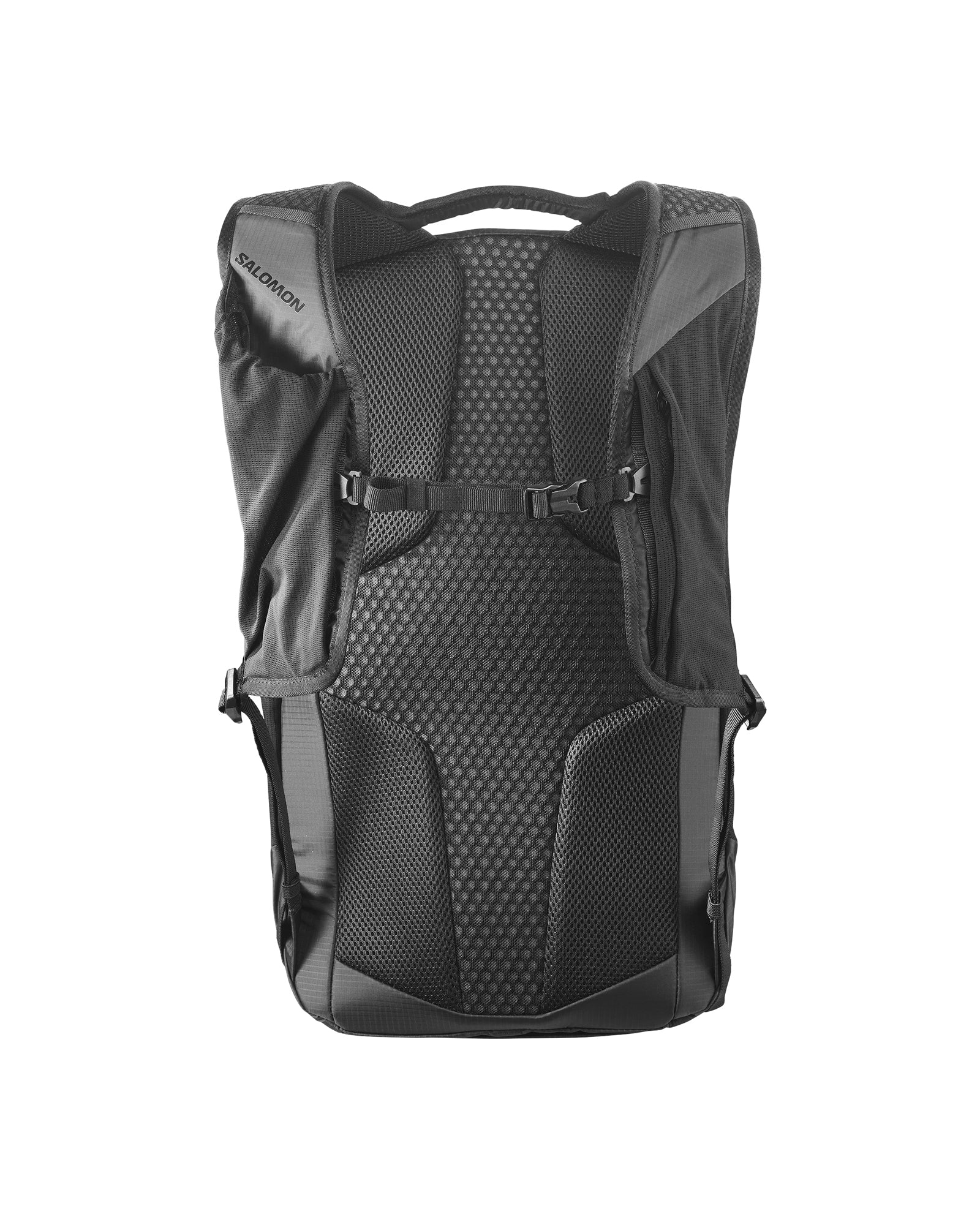 Sac à dos Salomon XT 25 noir bretelles maille et système de portage dos