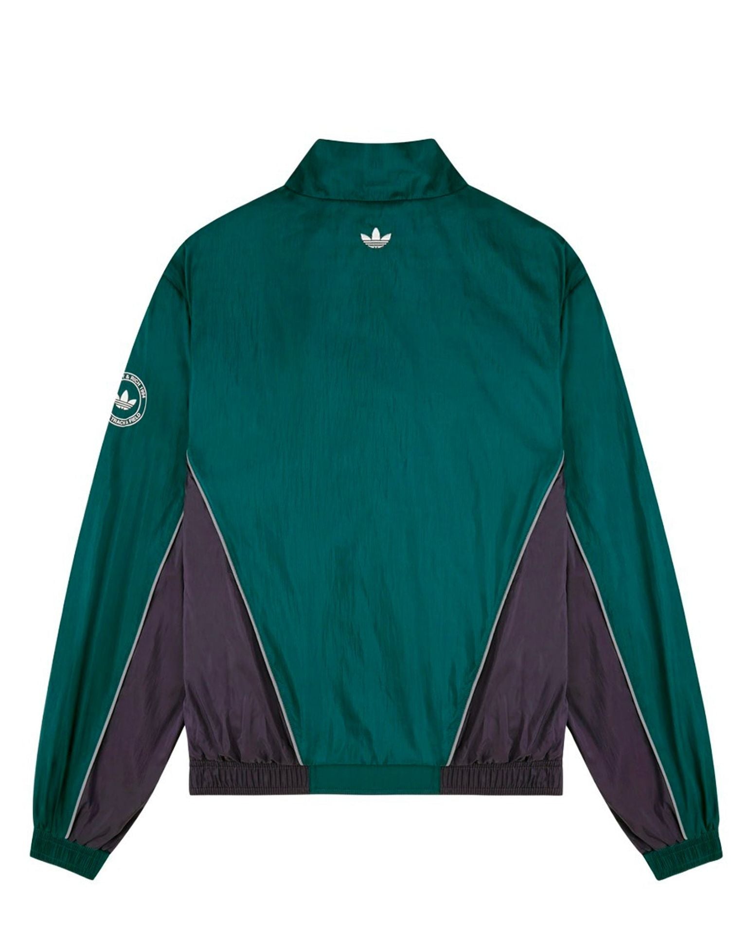 Veste coupe-vent Adidas x Sporty and Rich vert pine et noir dos