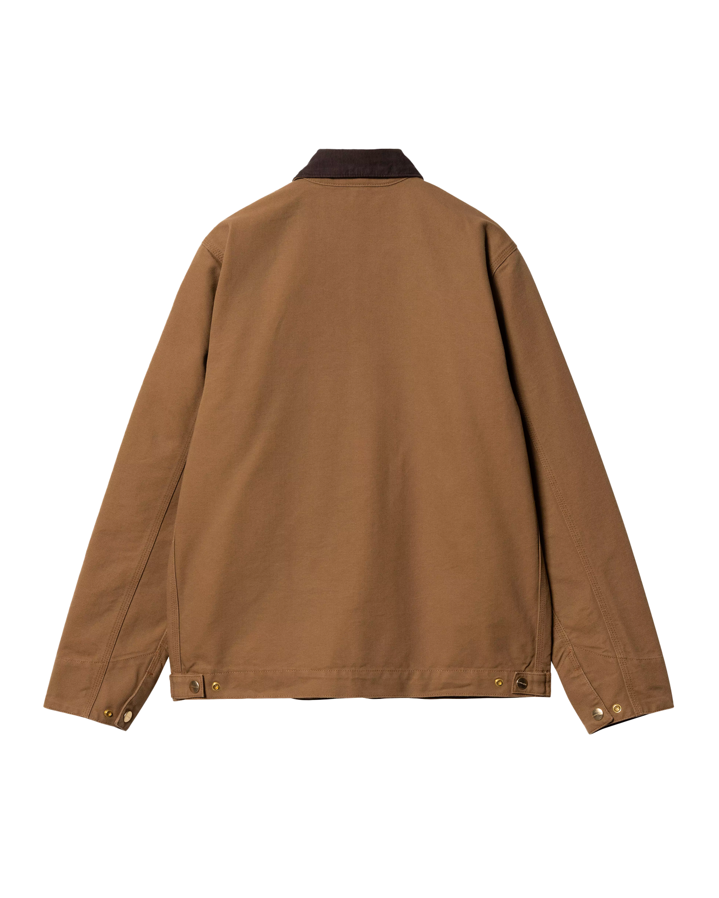 Veste Carhartt WIP Detroit caramel tobacco col velours dos ghost