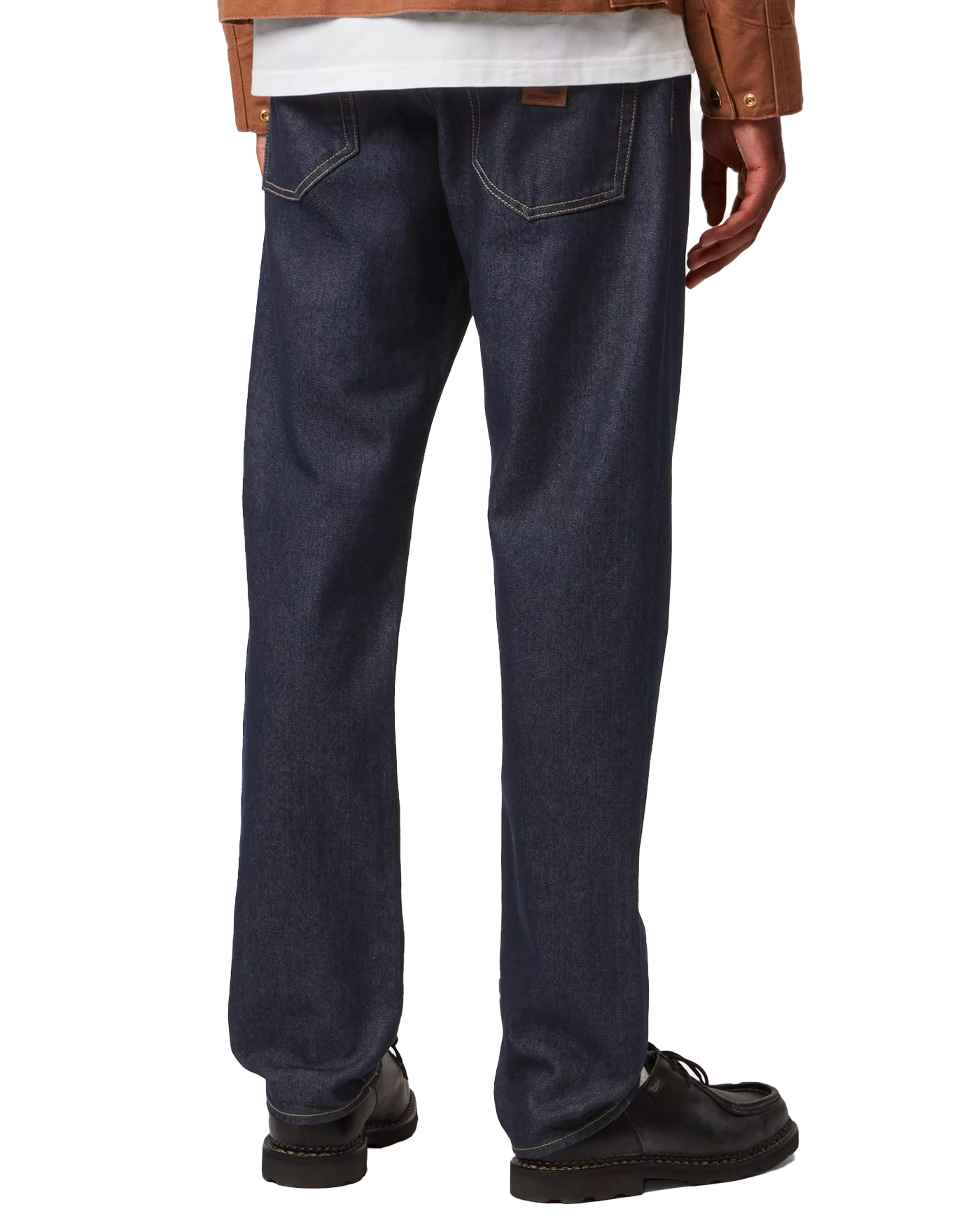 Jeans Carhartt WIP Klondike bleu marine one wash vue dos homme