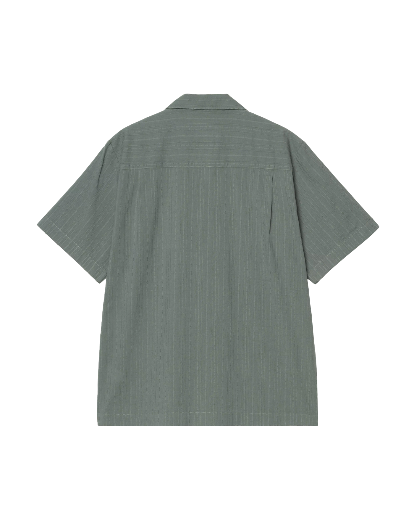 Chemise manches courtes Carhartt WIP vert sauge Gareth velvet dos