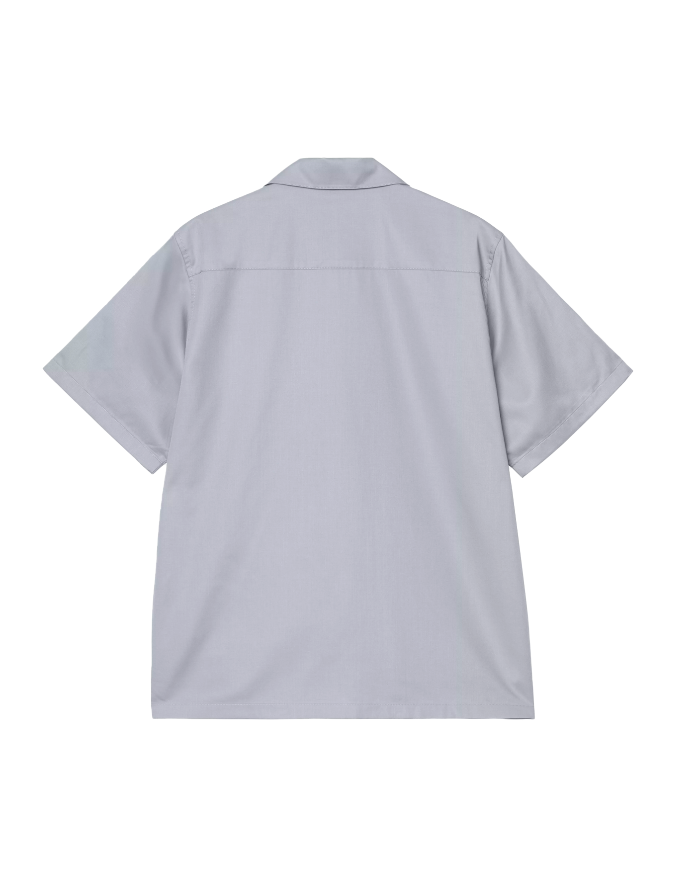 Chemise manches courtes Carhartt WIP gris clair Signet Mirror dos