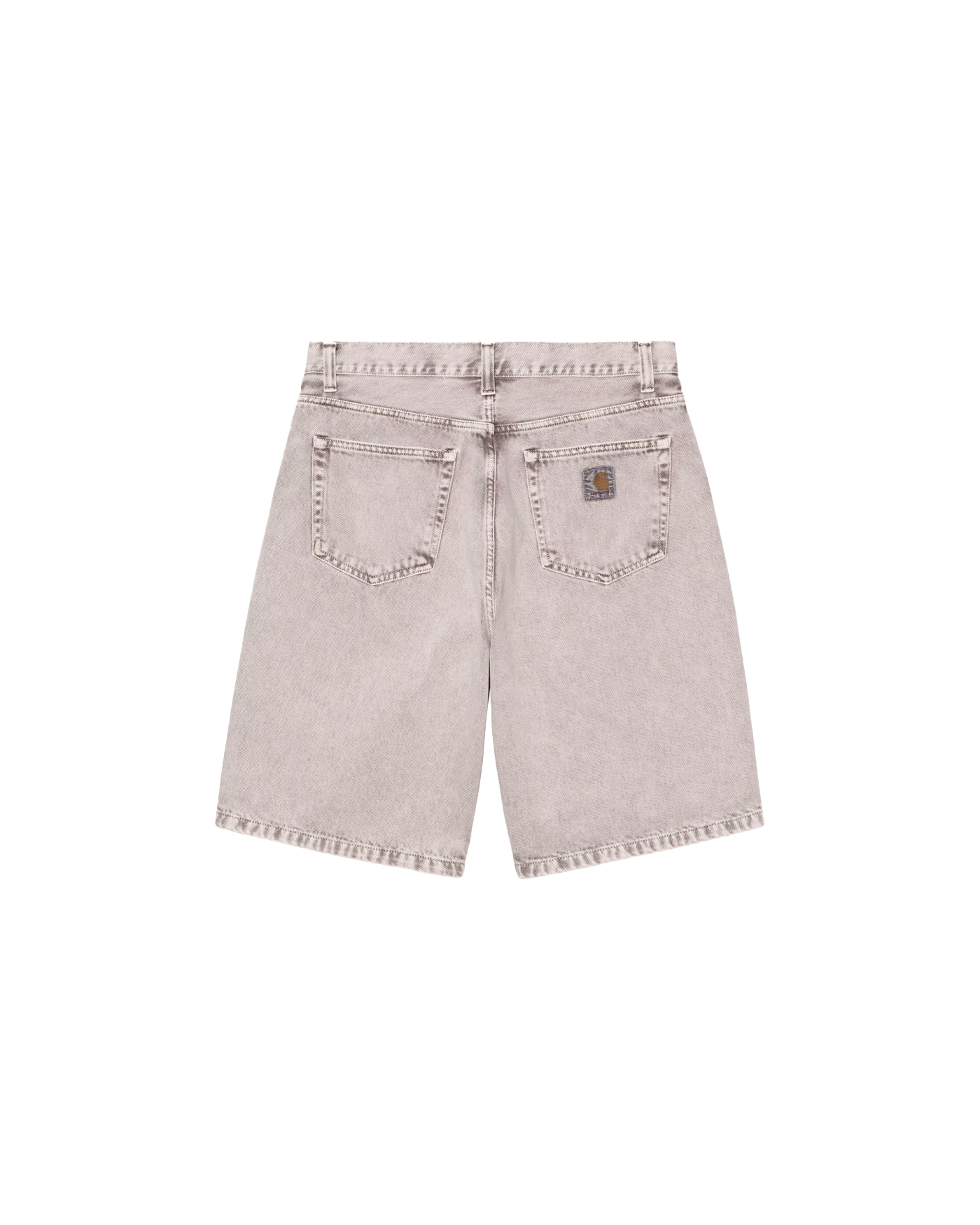 Short denim Carhartt WIP Landon Shale coloris gris délavé dos