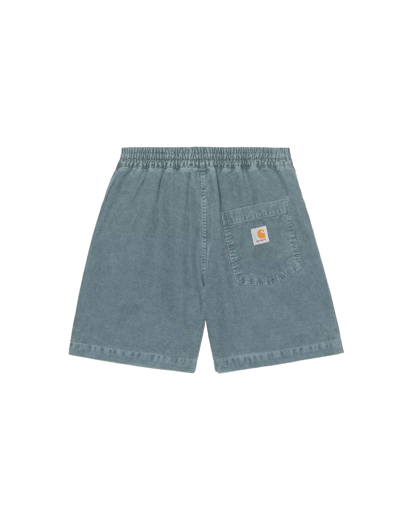 Short homme Reynold Carhartt WIP bleu grisé délavé vue de dos