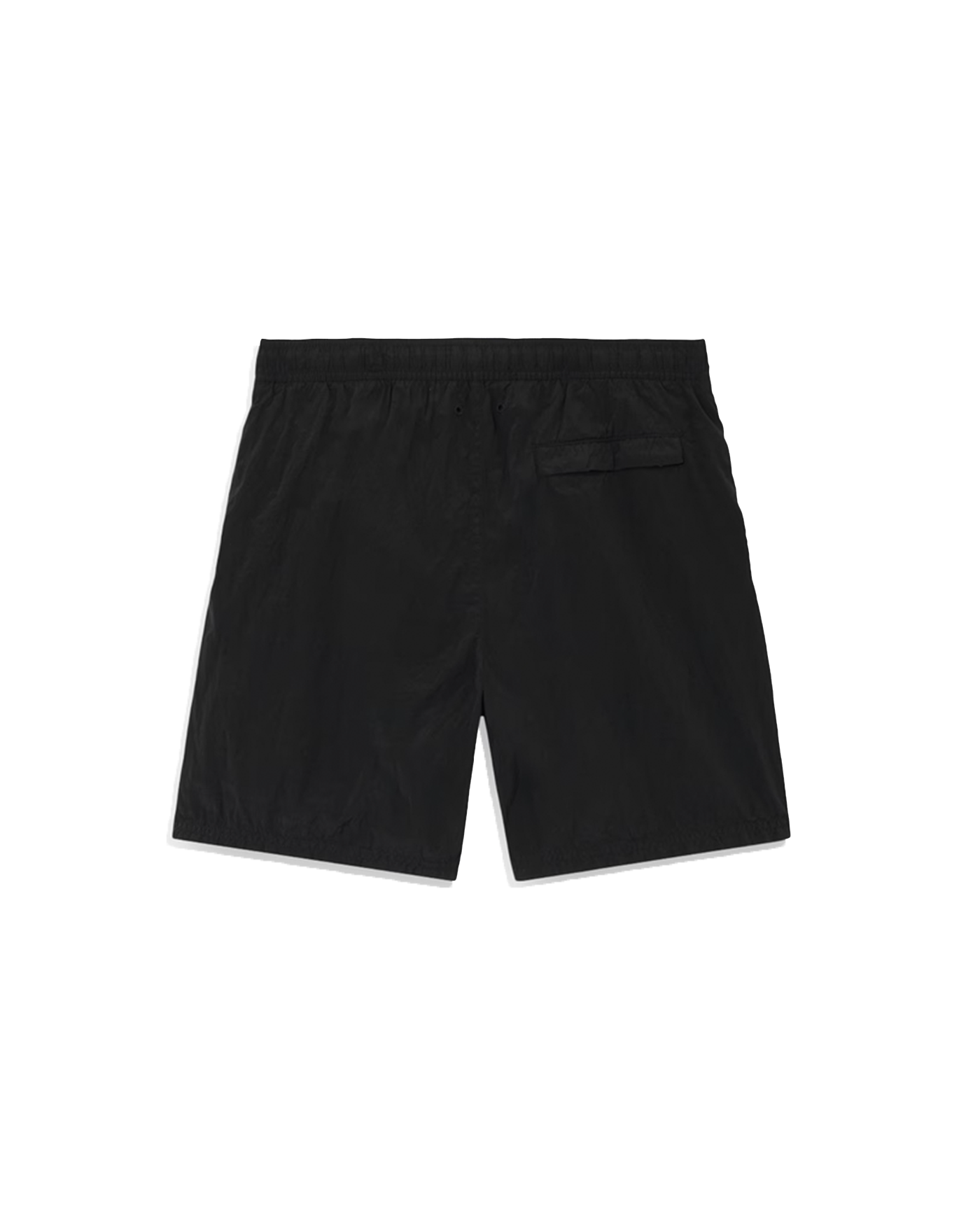 Short de bain Stone Island noir en nylon métallique, vue dos