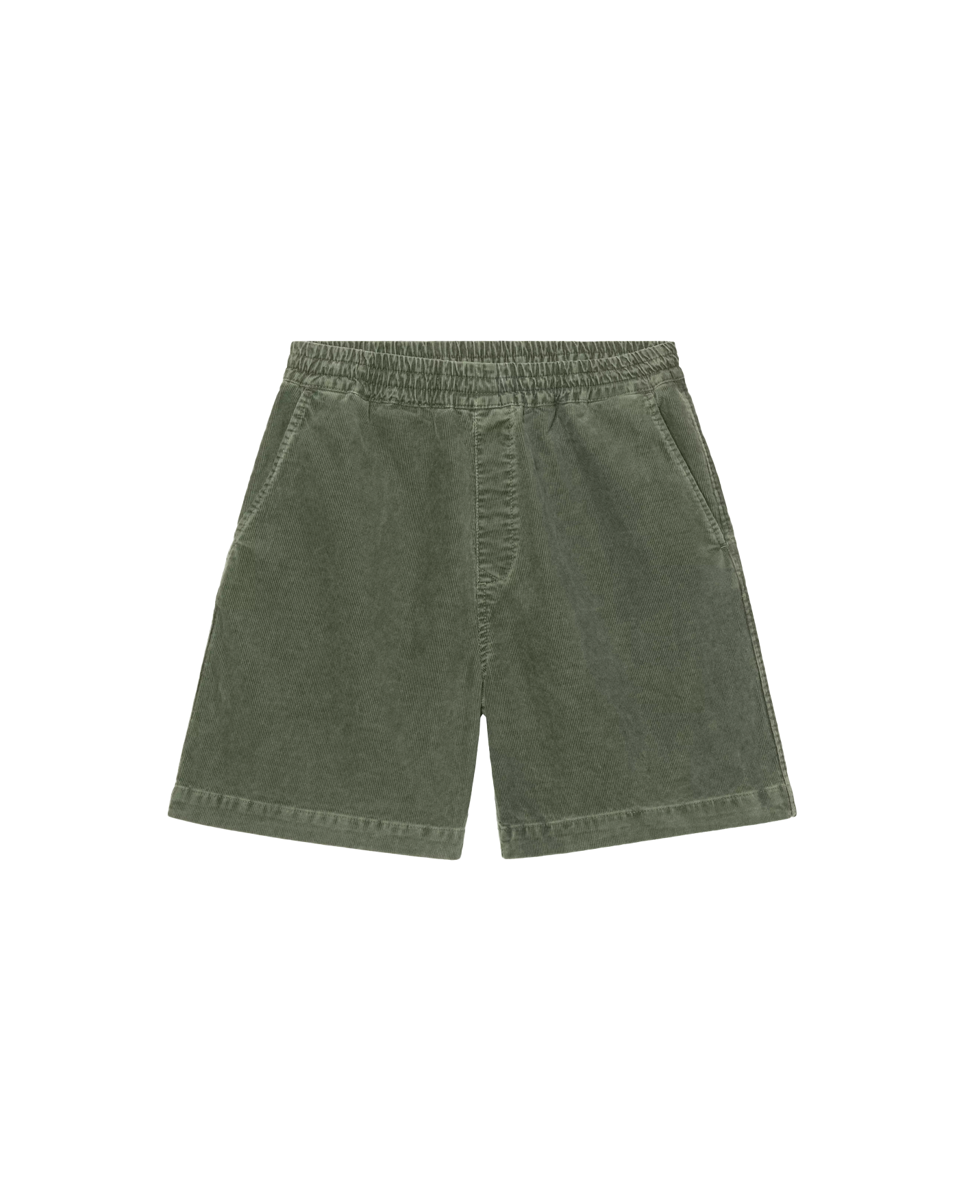 Short homme Reynold Carhartt WIP vert kaki délavé vue de face