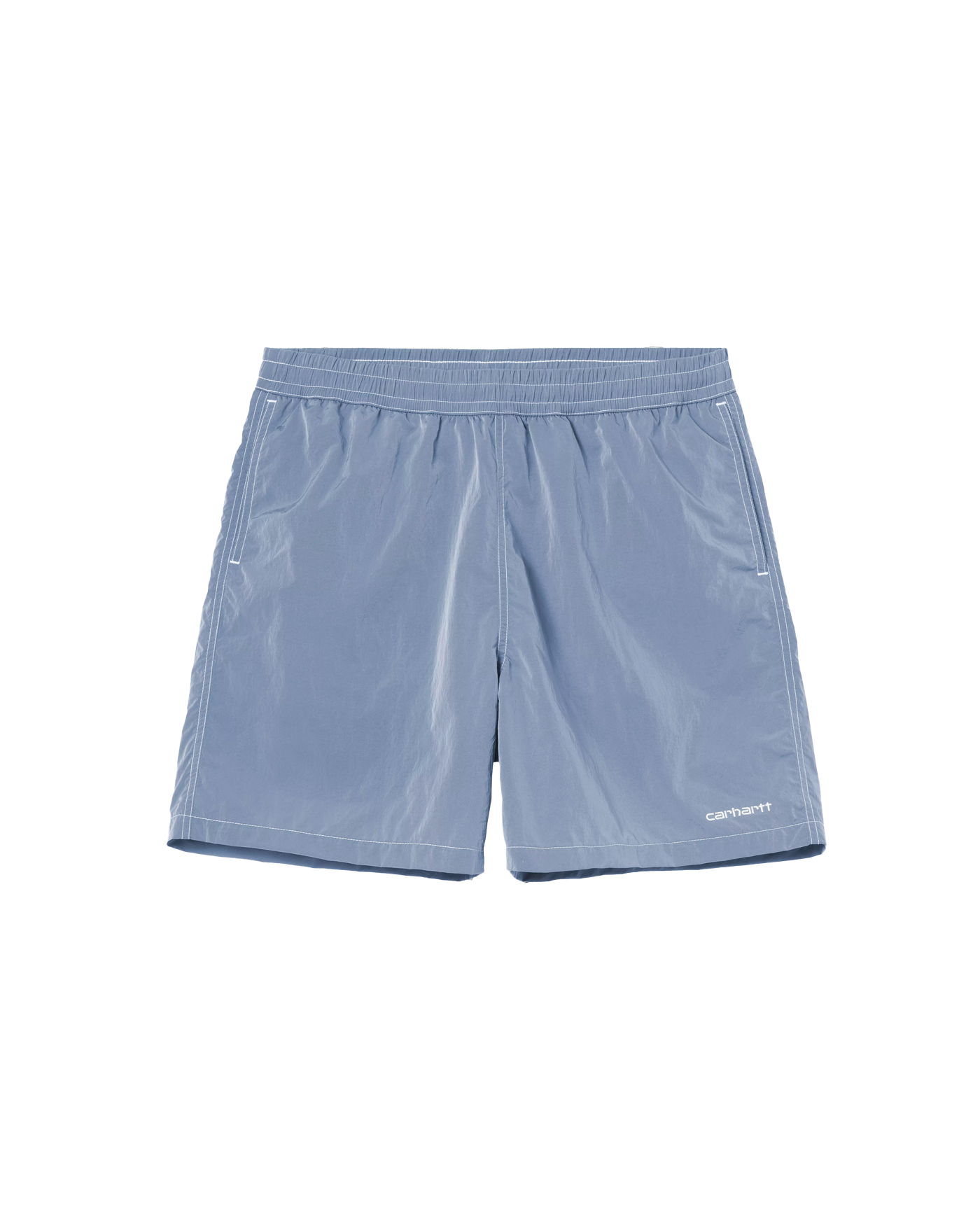 Short de bain homme Carhartt WIP bleu Canby Swim vue de face