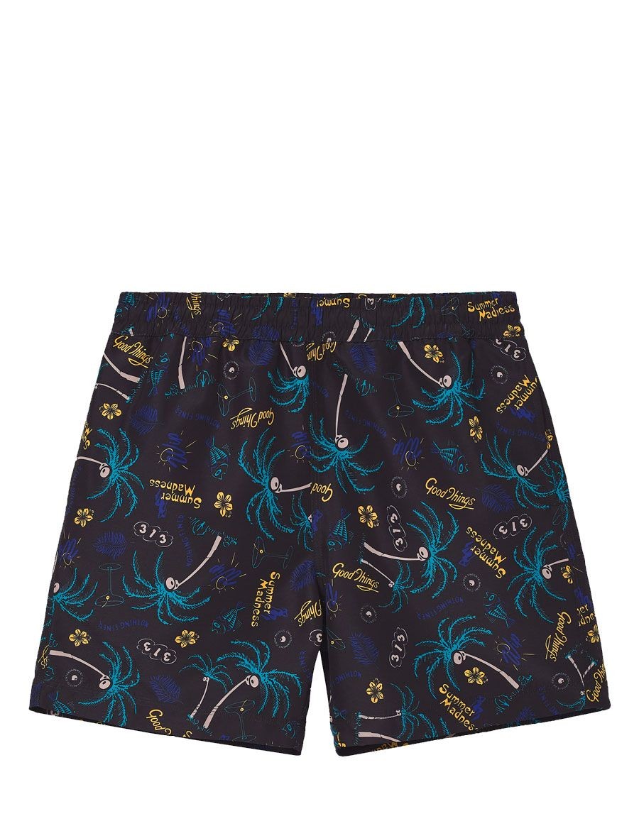 DRIFT SWIM TRUNKS MIRAGE PRINT