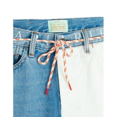 JEAN'S PASCAL TWO-TONE WHITE/BLUE