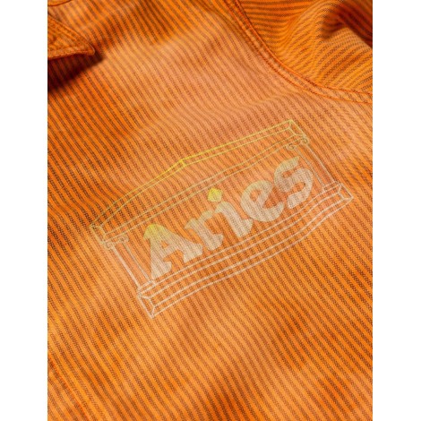 chemise-od-oxford-stripe-shirt-orange-ftar40102-aries