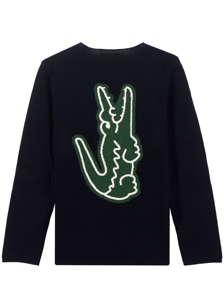 lacoste-men-s-knit-sweatshirt-black-fl-n004-w23-comme-des-garcons-shirt-x-lacoste