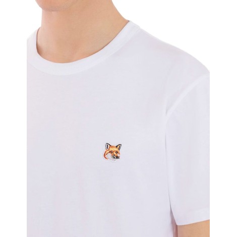 t-shirt-fox-head-patch-regular-white-AM00103KJ0008-P100-maison-kitsune