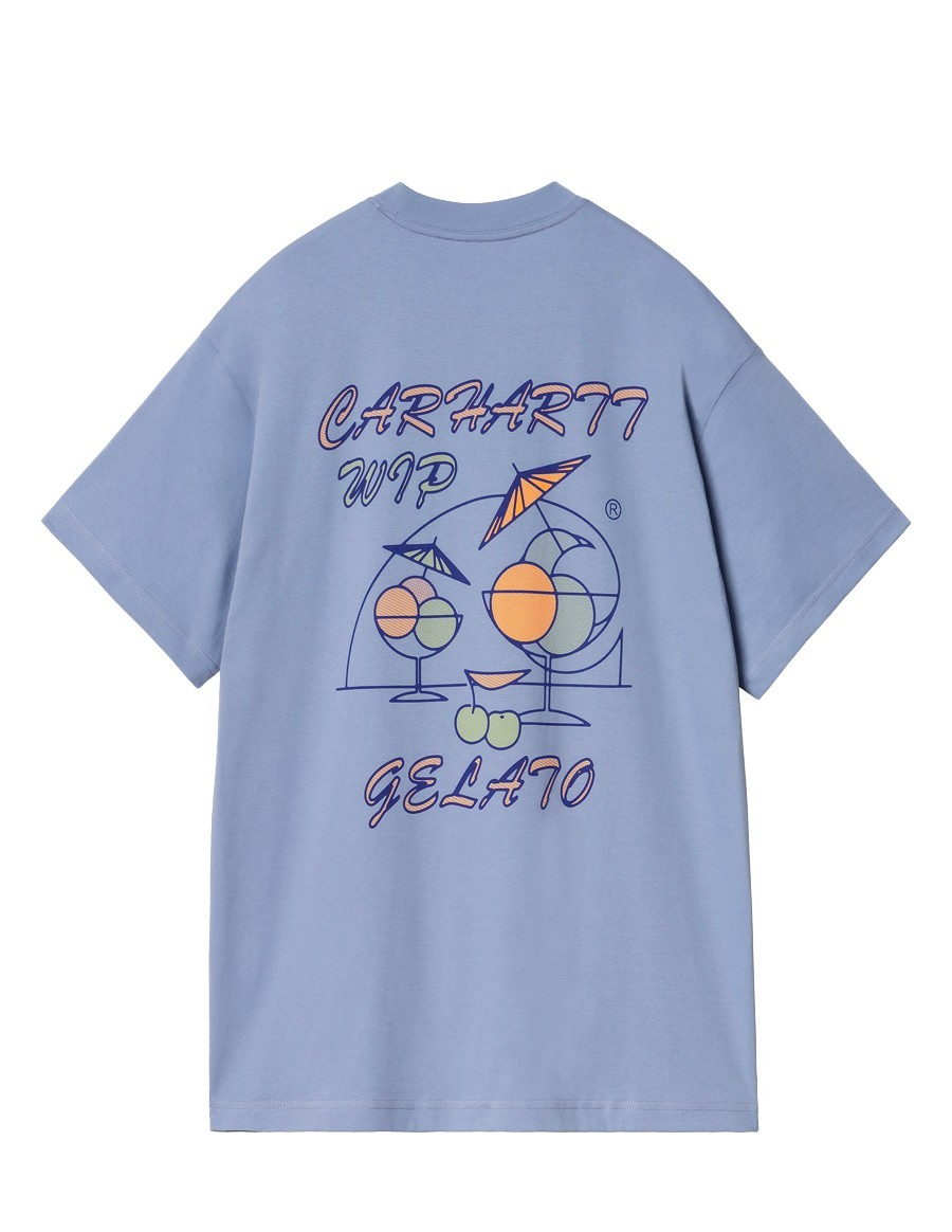 TSHIRT S/S GELATO CHARM BLUE