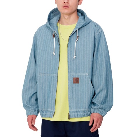 JACKET MENARD MONSEY BLUE RINSED