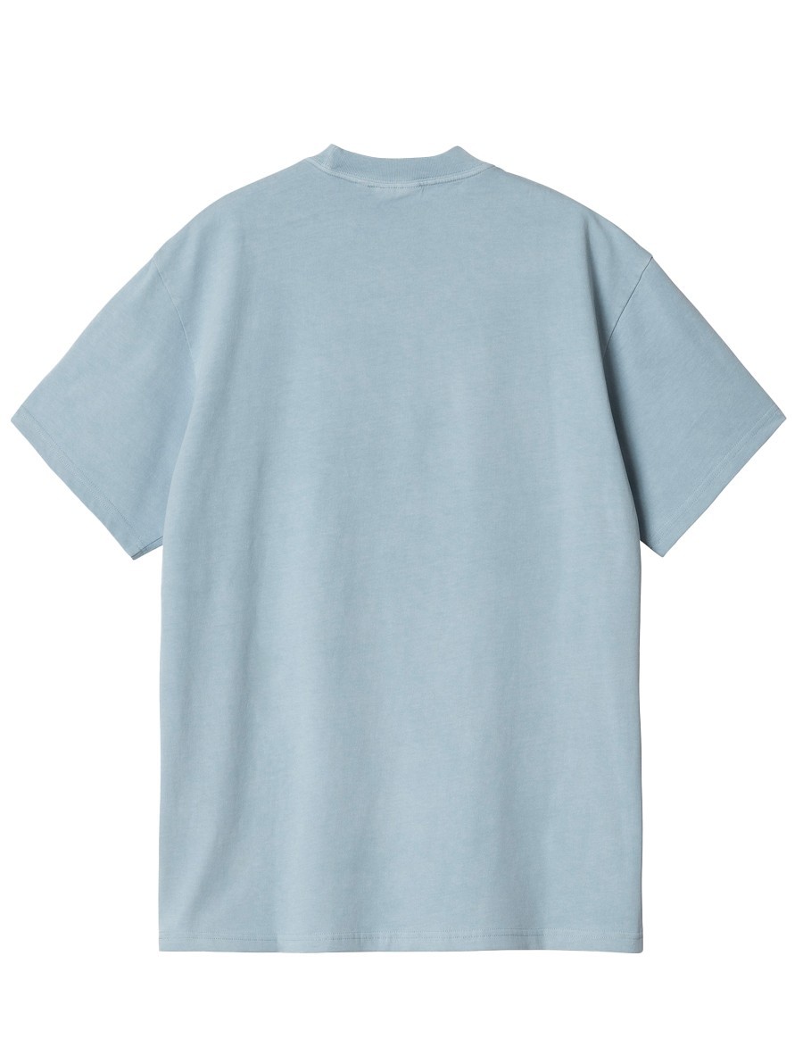 TSHIRT DUSTER SCRIPT MISTY SKY