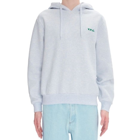 HOODIE BOXY PETIT VPC BLEU CIEL CHINE