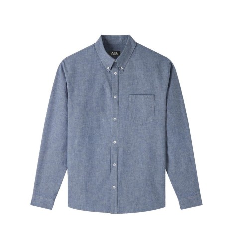 SHIRT EDOUARD BRODEE INDIGO