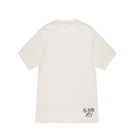 ALL BETS OFF PIG. DYED TEE NATURAL